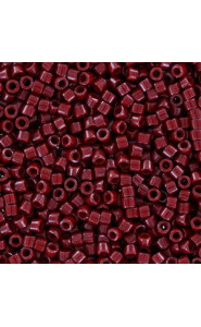 Miyuki delica Beads 11/0 - Dyed opaque cranberry DB-654
